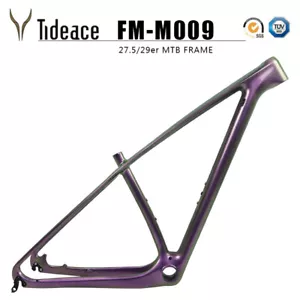T800 29er Vollcarbon Fiber Mountainbike Rahmen Glossy MTB Carbon Frameset PF30 - Bild 1 von 6