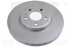 2x Brake Discs Pair Vented fits AUDI A4 Allroad B8 3.0D Front 09 to 16 314mm Set