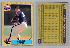 1987 TOPPS HOF 757 NOLAN RYAN ASTROS RANGERS METS ANGELS - Picture 1 of 1