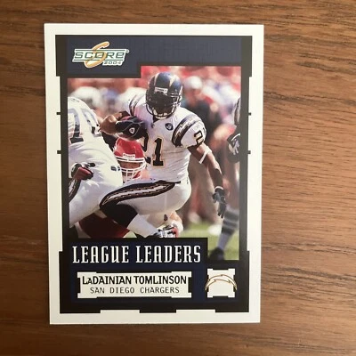 2004 Score Ladainian Tomlinson #355 San Diego Chargers HOF - Image 1 of 2