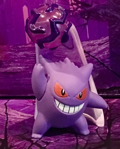 POKEMON GENGAR with SHADOW BALL Takara Tomy  Plastic Figure   NINTENDO Cover