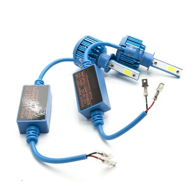 H1 kit 2 lampade LED 30W 2 centraline doppio chip 9V-36V luci auto 2500lm 6000K - Immagine 1 di 3