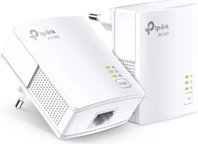Tp-Link Powerline Av1000 Kit 2Pz 1P Gigabit 1000Mbps Powerline TL-PA7017 KIT - Immagine 1 di 4