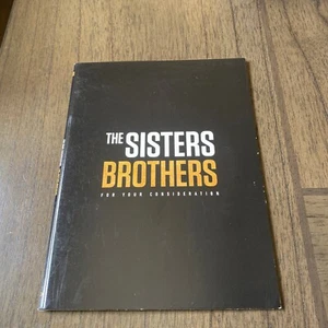 The Sisters Brothers 2018 For Your Consideration Awards Promo.  Brand New! - Picture 1 of 3