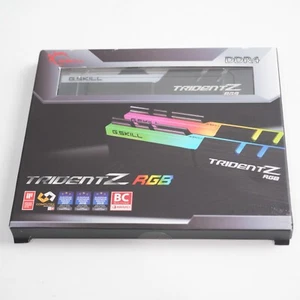 G.Skill Trident Z RGB 32GB (2x16GB) DDR4 3600MHz F4-3600C18D-32GTZR-NEW - Photo 1/3