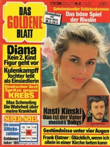 DAS GOLDENE BLATT #8 1984 Vintage GERMAN MAGAZINE cover NASTASSJA KINSKI - Picture 1 of 1