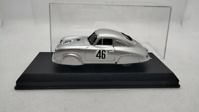 EQUIPE TRON PORSCHE 356 N 46 20th 24h LE MANS 1951 A.VEUILLET - E.MOUCHE  1:43 - Immagine 1 di 4