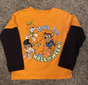 Paw Patrol Halloween Shirt Boys Size 2T - Picture 1 of 4