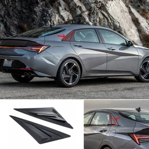 Cubierta cuarta persiana lateral negra mate para Hyundai Elantra 2021-2022 - Imagen 1 de 7