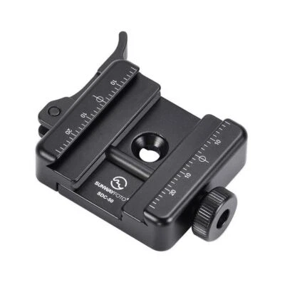 SUNWAYFOTO  Arca Swiss/RRS QR Quick Release Clamp Dovetail to Picatinny Adapter - Image 1 of 4