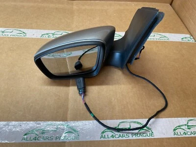 VW UP SKODA CITIGO LEFT EXTERIOR MIRROR ELECTRIC 1S1857501BG NEARLY NEW TEST CAR - Imagem 1 de 4