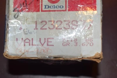 12323837 AC Delco EGR valve Superceded to 214-9004 EGR Valve   - Image 1 of 4