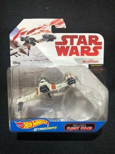 Star Wars Gli Ultimi Jedi Poe's Ski Speeder Hot Wheels Starships 2017 Nuovo con scatola Mattel - Foto 1 di 9