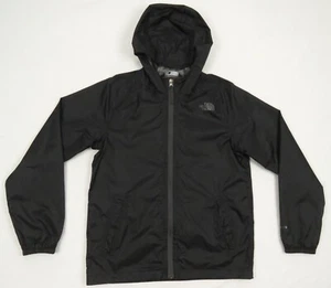 The North Face TNF Dryvent Rain Wind Boys Youth Hooded Full Zip Coat Jacket L - Picture 1 of 8