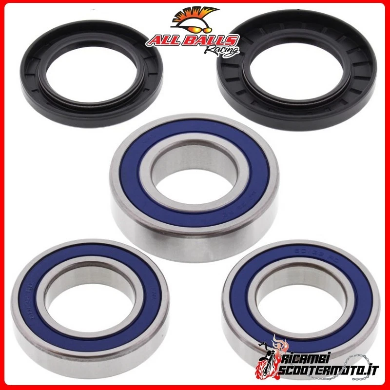 JUEGO DE COJINETE DE RUEDA RUEDA TRASERA All Balls Suzuki GSX-R 1300 R Hayabusa 2000 25-1039#23 Foto 1 de 1