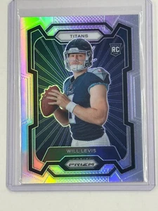 Panini Prizm Silver Prism Will Levis RC #303 2023 Tennessee Titans novato - Imagen 1 de 2