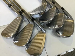 TaylorMade M6 Iron Set 5-9,Pw,Aw 7pc Flex Regular REAX 85 Steel Steel - Picture 1 of 6