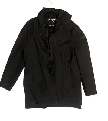 Sam Edelman - Capucha - Cremallera Completa - Anorak - Mujer Talla: XXL - ¡Color: Negro!! Foto 1 de 4