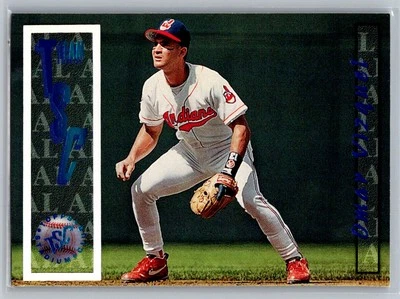 Omar Vizquel 1996 Stadium Club Cleveland Indians #199 - Image 1 of 2