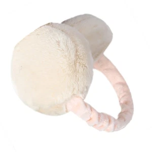 Foldable Earmuffs Ear Warmers Unisex Winter Warm Ear Covers (White) ear covers - Picture 1 of 4
