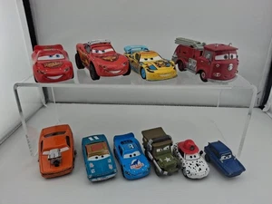 Lot Of 10 Disney Pixar Cars Lightning McQueen And Friends Diecast Race Cars - Picture 1 of 6