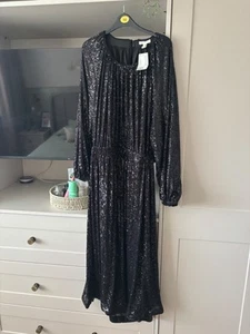 H&M BNNW black sequin dress - Picture 1 of 2