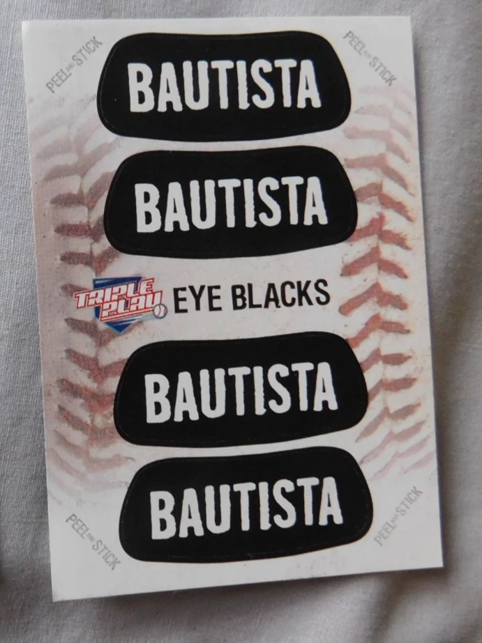Panini Triple Play 2013 - Eye Blacks #7 Jose Bautista Foto 1 de 1