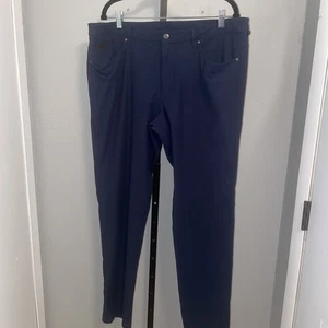 Lululemon ABC Pant Classic Größe 38 x 32 5 Pocket Straight Fit Hose True Navy - Bild 1 von 6