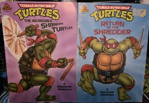 1990 Teenage Mutant Ninja Turtles Incredible Shrinking Return Of Shredder TMNT - Picture 1 of 4