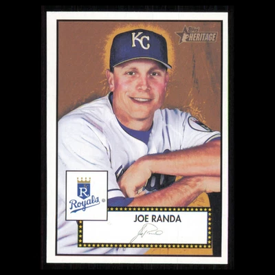 Бейсбольная карточка Джо Ранда No149 2001 Topps Heritage Kansas City Royals MLB почти как новая - Изображение 1 из 3