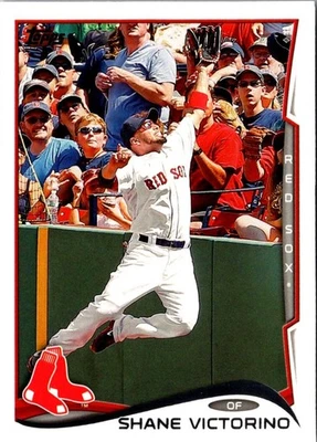 2014 Topps Shane Victorino #301 Boston Red Sox Baseball Card - Image 1 of 2