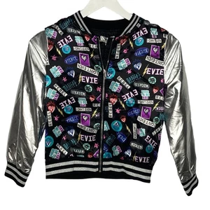 D-Signed By Disney Descendants 3 Bomber Jacket - Kids Size Medium - Picture 1 of 4