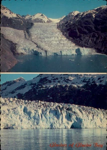 Glaciers Of Glacier Bay National Monument In Alaska Vintage Postcard - Picture 1 of 2