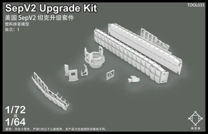 3D Printed 1/72 American Sep v3 tank upgrade kit Unpainted-- - Picture 1 of 4