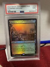 Stomping Ground - 289 - Rare Foil - Ravnica Remastered RVR PSA 9 Mint MTG