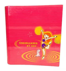 Kim Possible Mead Binder Cheerleader By Day Crime Stopper By Night - Picture 1 of 13