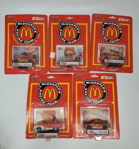 1992 McDonalds Promotional NASCAR Top Fuel & Funny Car 1/64 5 Piece Lot - Picture 1 of 8