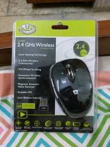 Gear Head Laser 2.4Ghz Tilt Wheel Mouse - Picture 1 of 2