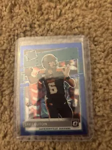 Mira telescópica azul Panini Jake Luton 2020 clasificación Rookie - Imagen 1 de 2