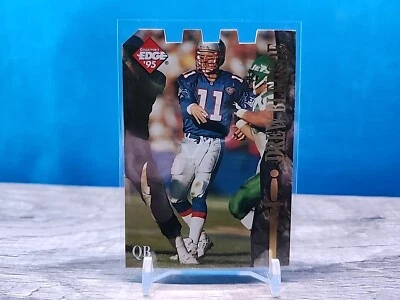 Drew Bledsoe 1995 Collector's Edge Excalibur Sword and Stone Diamond Die-Cut - Image 1 of 2