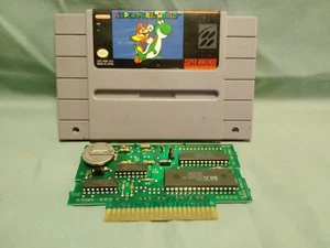 Super Nintendo, Super Mario World, Authentic and tested, Cartridge Only - Picture 1 of 5