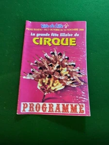 Programme Cirque  - La Grande Fete Liloise du CIRQUE - 2000 - Imagen 1 de 3
