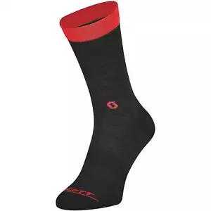 Scott Trail Crew Cycling Socks Grey Cushioned Arch Support Compression Bike Ride - Picture 1 of 1