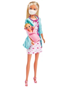 Steffi Love Baby Doctor Simba Toys Kinderarzt Puppe Baby Zubehör Originalverpackt - Bild 1 von 7
