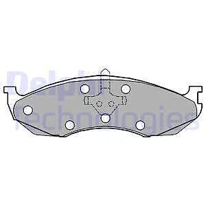 LP1615 DELPHI Brake Pad Set, disc brake for JEEP,KIA - Image 1 of 1