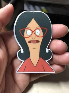 Linda Belcher Of Bob's Burger Waterproof Laptop Sticker - Picture 1 of 1