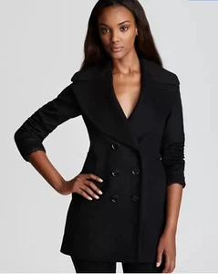 Burberry London Wensley Wool & Cashmere Coat Size 2 - Picture 1 of 9
