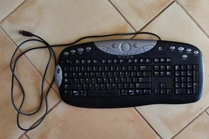 Logitech Elite Keyboard Wired USB Y-BF38 867225-0100-Tested WORKS - Picture 1 of 4