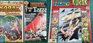Korak Son Of Tarzan #48, 50 & Tarzan Family #63 DC Comics 1972 x3 Books - Picture 1 of 10