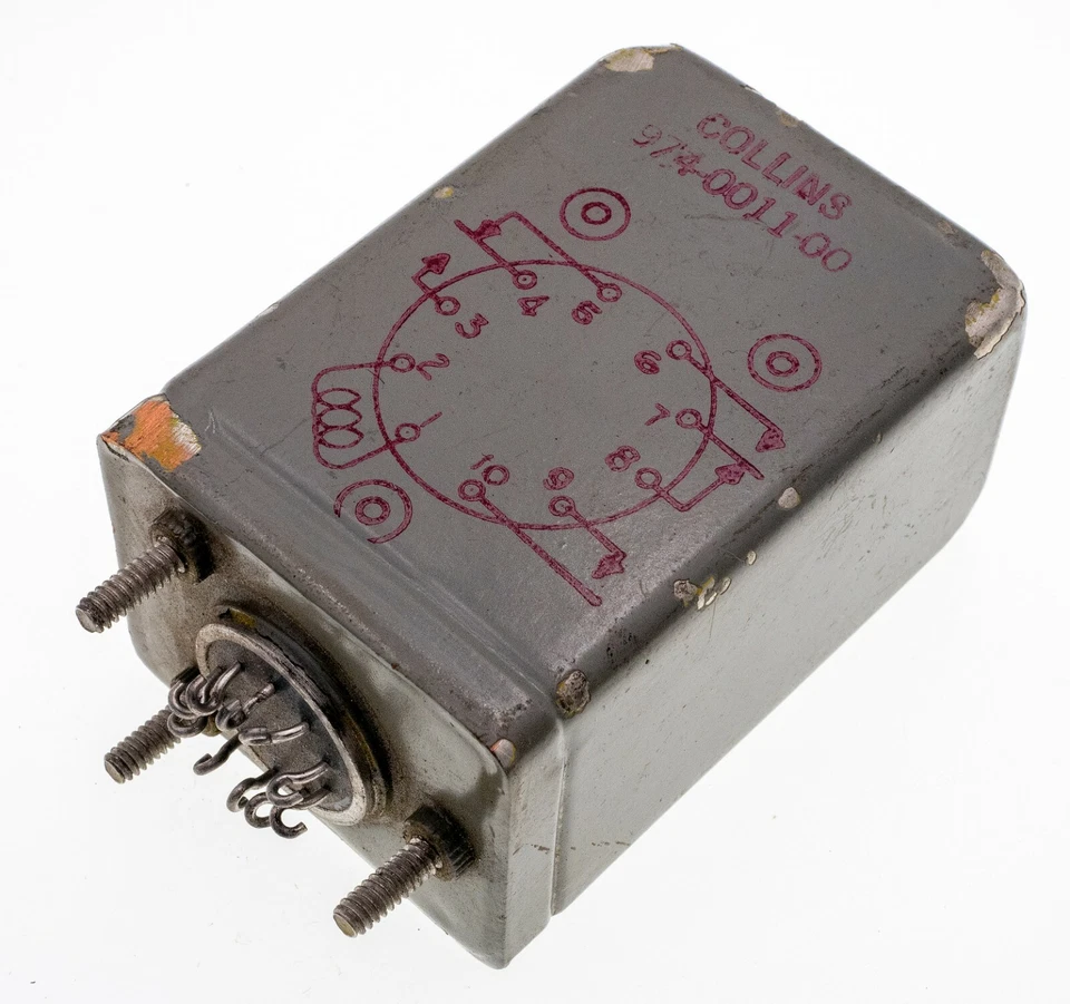 974-0011-00 COLLINS ROCKWELL RELAY NOS - Image 1 of 1